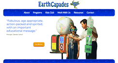 Desktop Screenshot of earthcapades.com